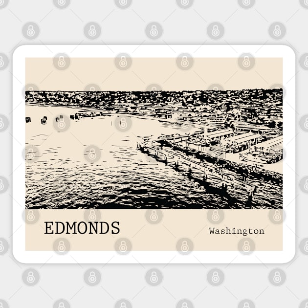 Edmonds Washington Magnet by Lakeric